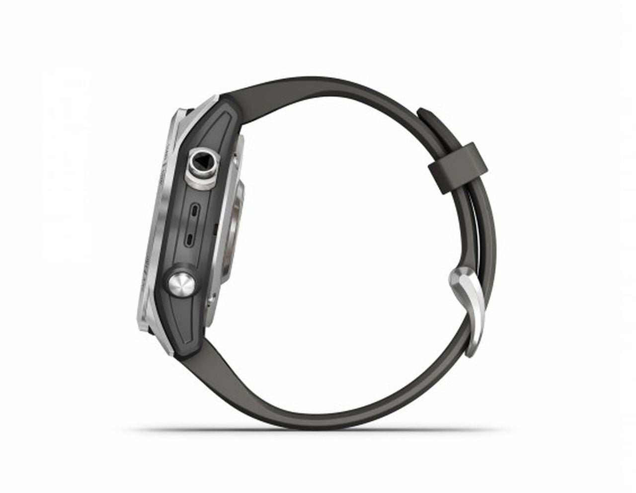 Garmin Fenix 7S Watch - Silver with Graphite Band