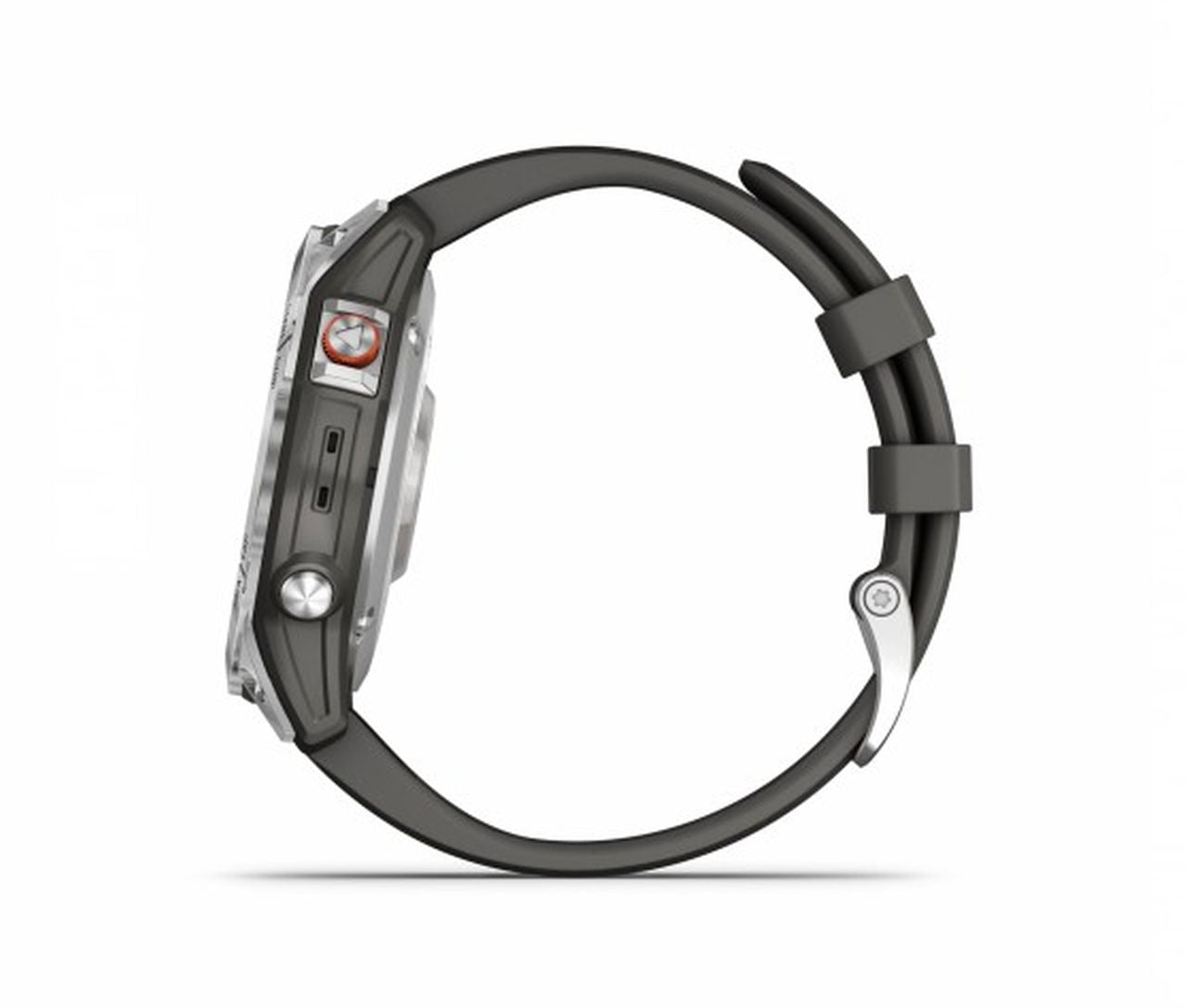 Garmin Epix Gen 2 Watch - Slate Stainless Steel with Silicon Band