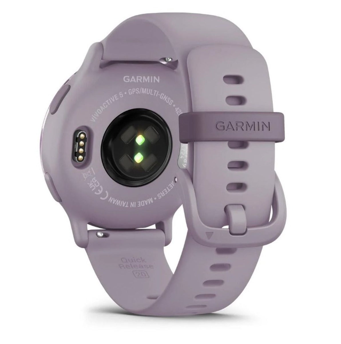 Garmin Vivoactive 5 Smart Watch - Metallic Orchid Bezel with Orchid Case and Silicone Band