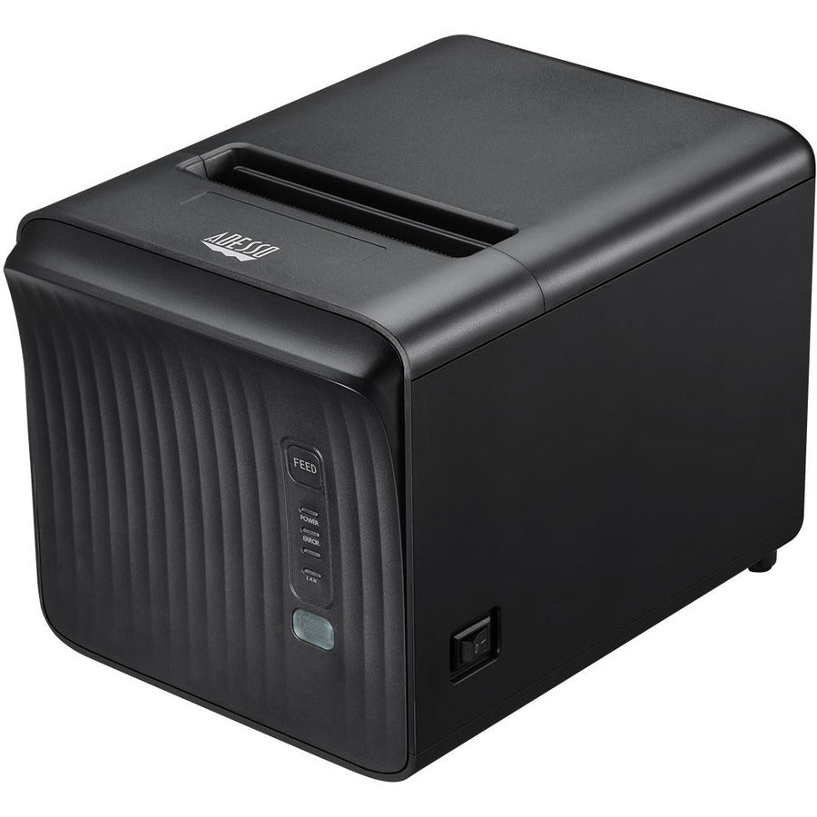 Adesso NuPrint 330 Direct Thermal Printer Network Interface, 3.15"Print Width, USB/Serial/Ethernet, Shock & Splash Proof, Receipt Printing, Windows/Android/iOS Compatible - NUPRINT 330 (1 Year Warranty)