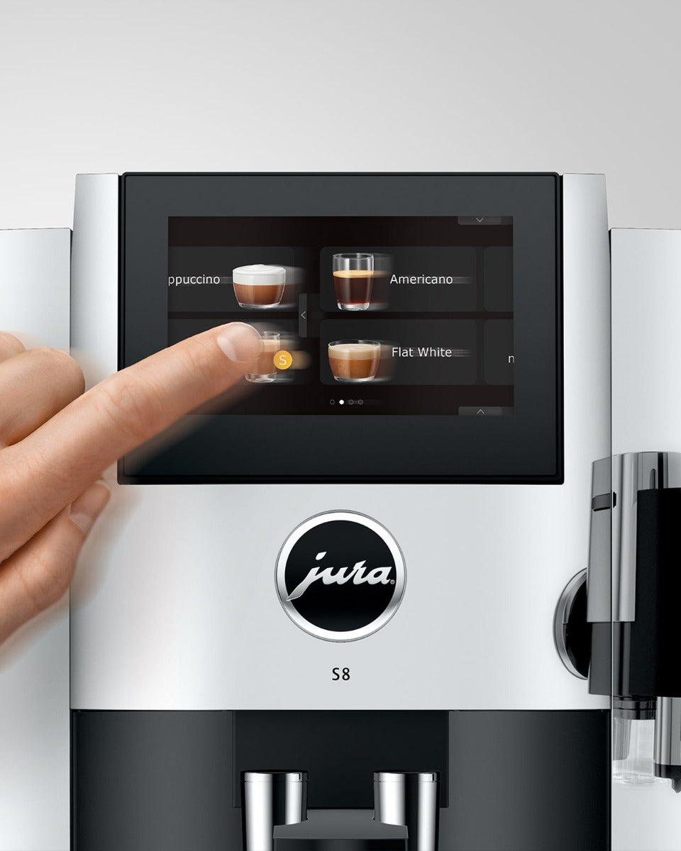 Jura - S8 Automatic Coffee Machine - Chrome (IntB)