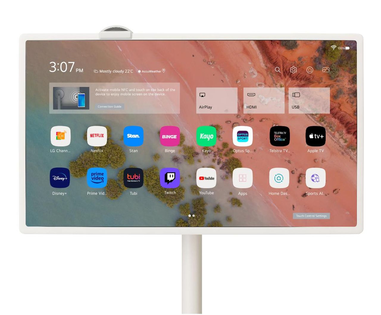 LG - 27" STANBYME LED Smart TV (2023)