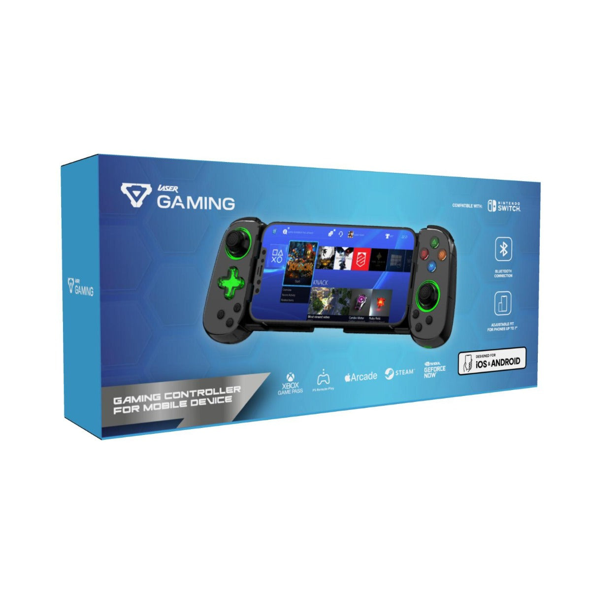 Laser - Gaming controller for mobile device - Lite
