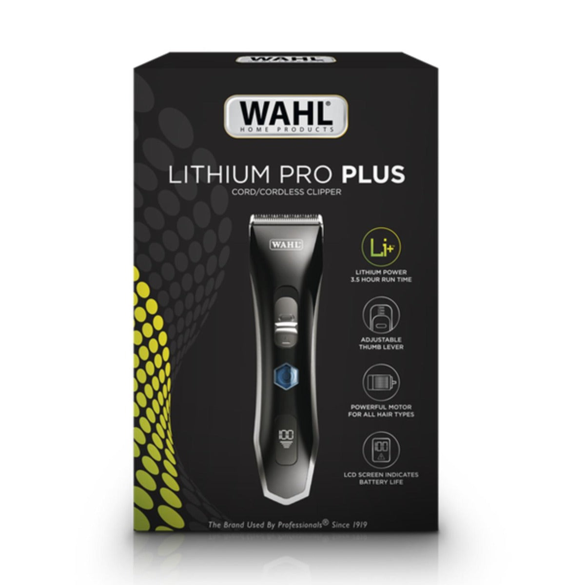 Wahl - Lithium Pro Plus Cordless Clipper