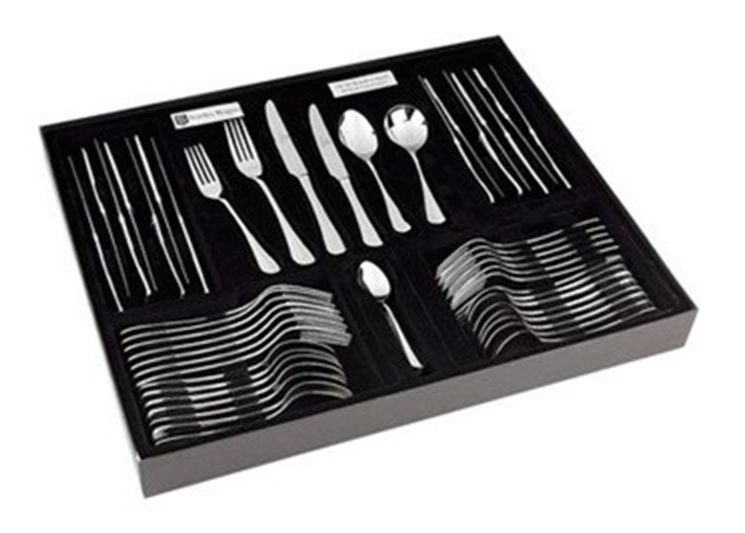Stanley Rogers - Baguette Cutlery Set, 56 Piece - Stainless Steel