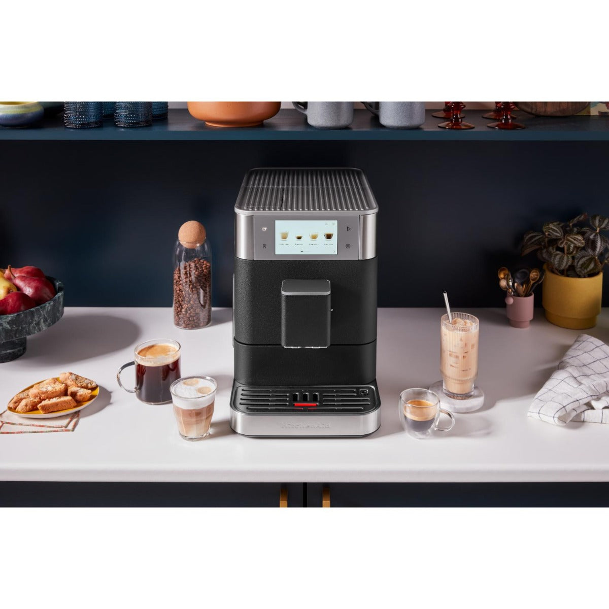 KitchenAid - KF8 Fully Automatic Espresso Machine - Cast Iron