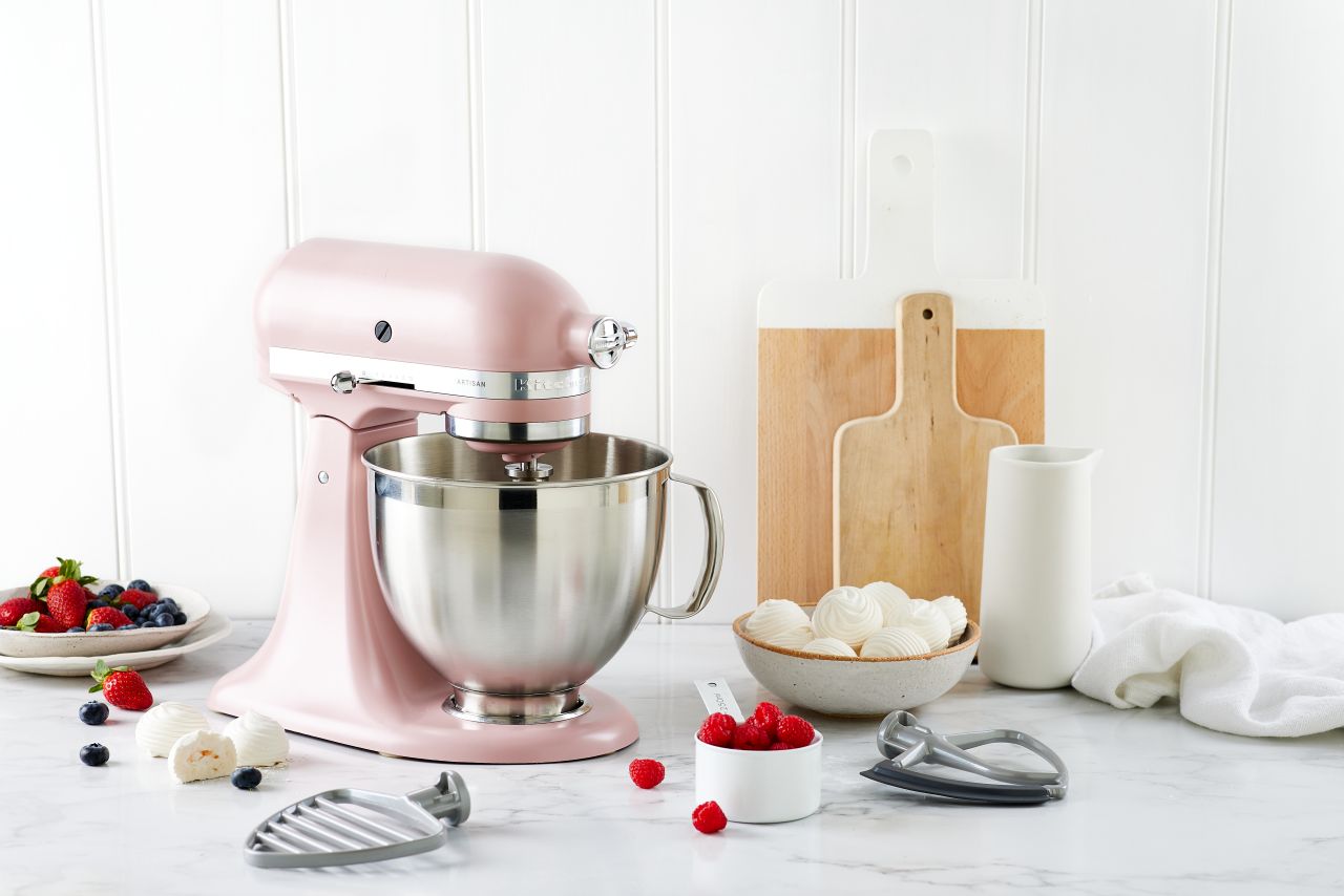 KitchenAid - Artisan KSM195 Tilt Head Mixer - Dried Rose