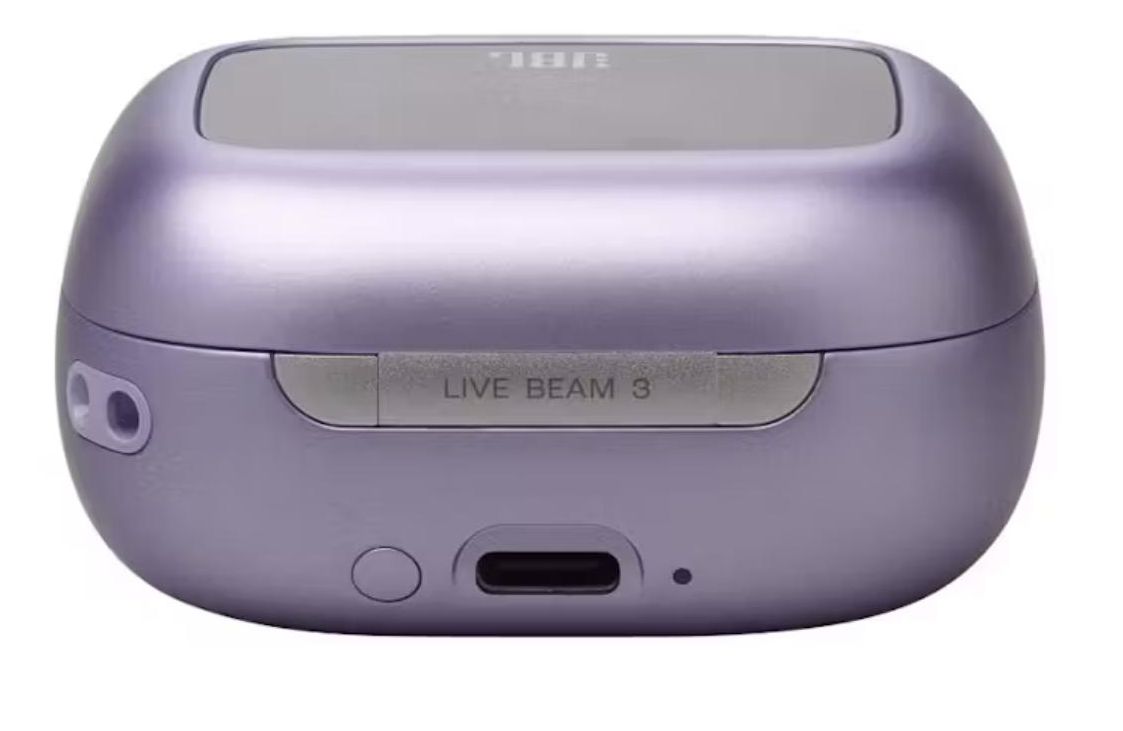 JBL - Live Beam 3 TWS ANC Headphones - Purple