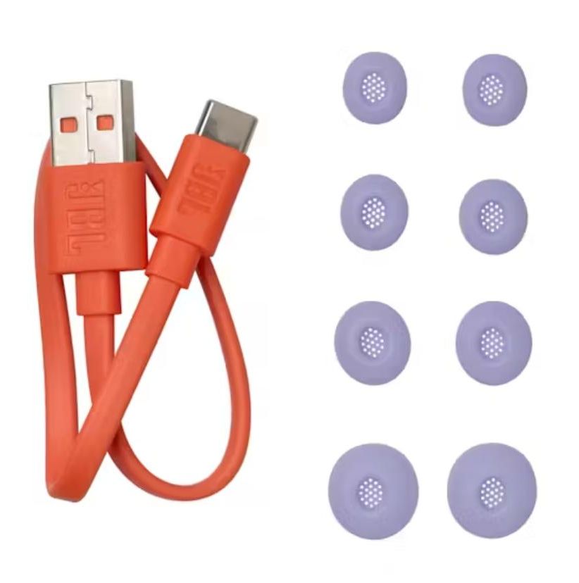 JBL - Live Beam 3 TWS ANC Headphones - Purple