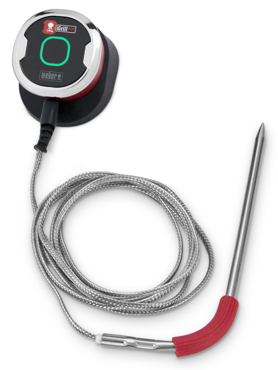 Weber - iGrill Mini Bluetooth Thermometer - Black/Red