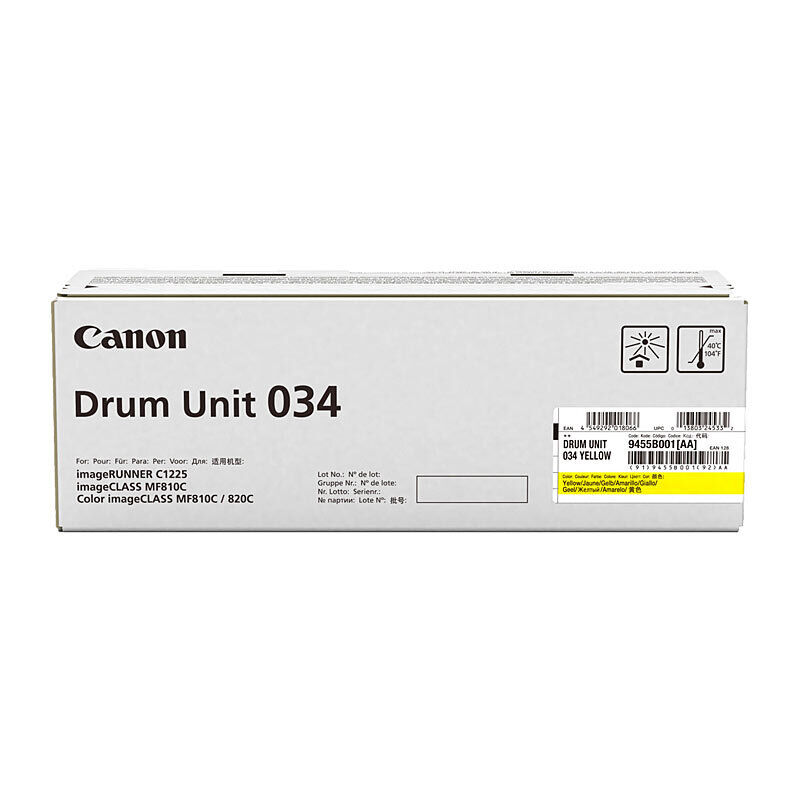 Canon CART034 Yellow Drum - Wholesales Supply