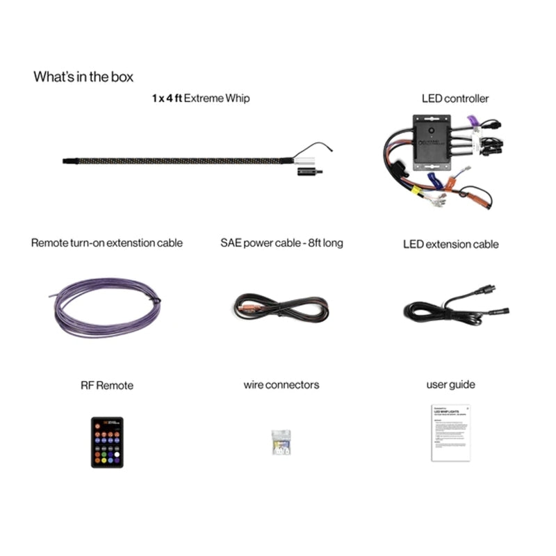 Ecoxgear Whip 4ft + Con