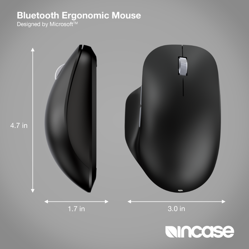 Incase BT Ergonomic Mouse BK