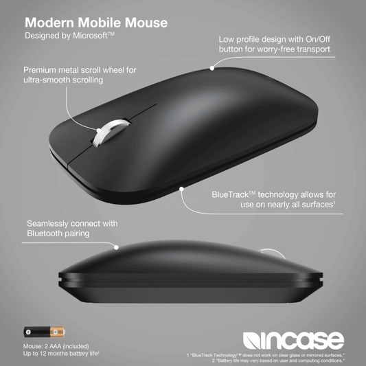 Incase Modern Mobile Mouse BK - Wholesales Supply