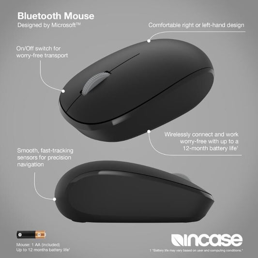 Incase Bluetooth Mouse Black - Wholesales Supply