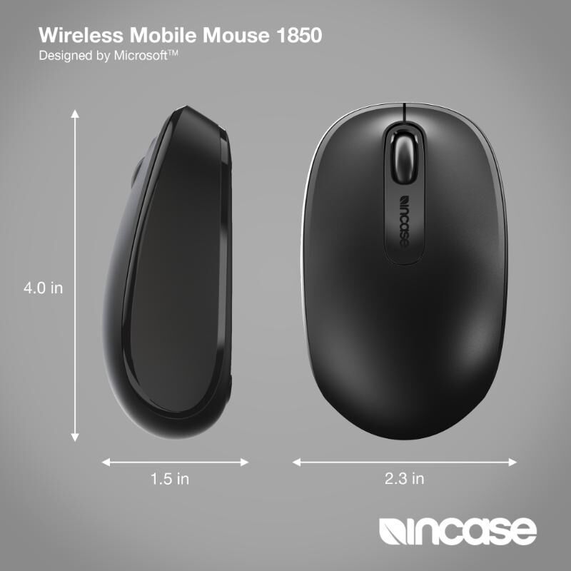 Incase Wireless Mouse 1850 BK