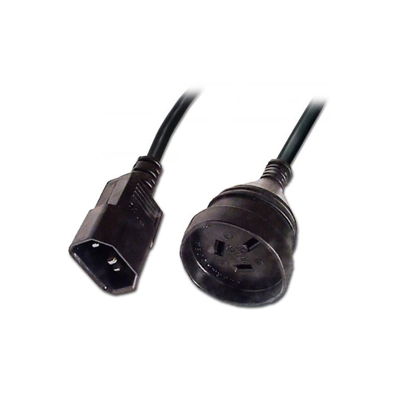 Lindy 1m Power Cable C14-3pin - Wholesales Supply