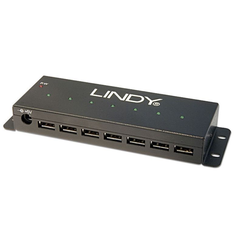 Lindy Industrial USB2 7P Hub - Wholesales Supply