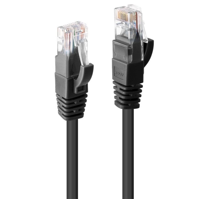 Lindy 2m CAT6 UTP Cable BK - Wholesales Supply