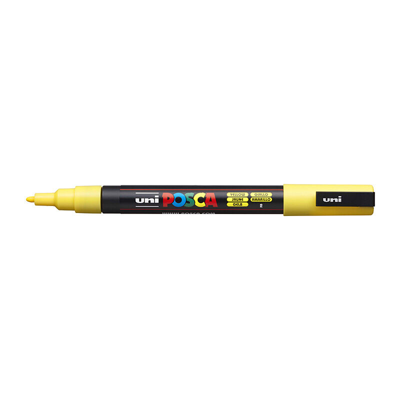 Posca PC-3M Fine Blt Mrkr Yllw - Wholesales Supply