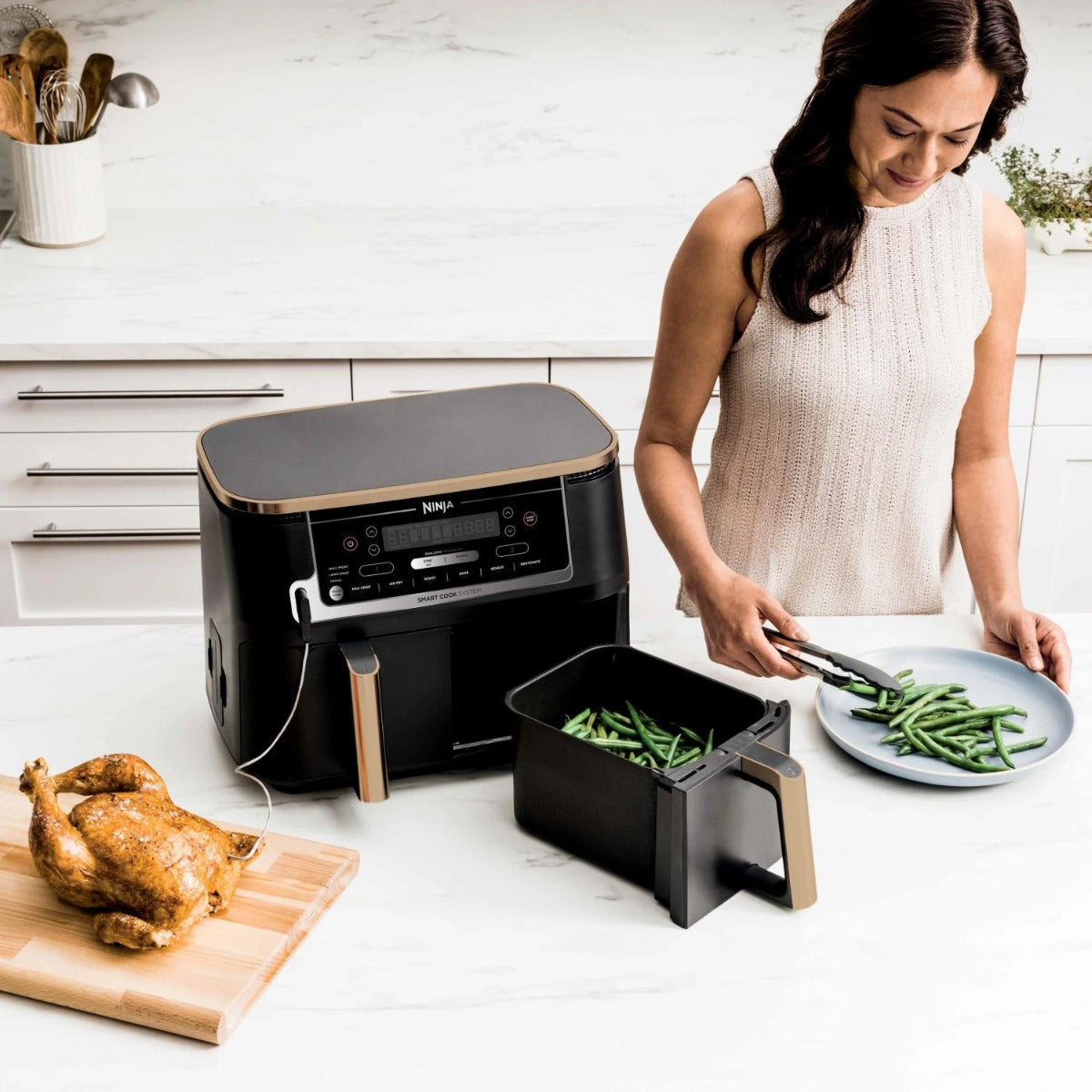 Ninja - Max XXXL Smart Dual Zone Air Fryer