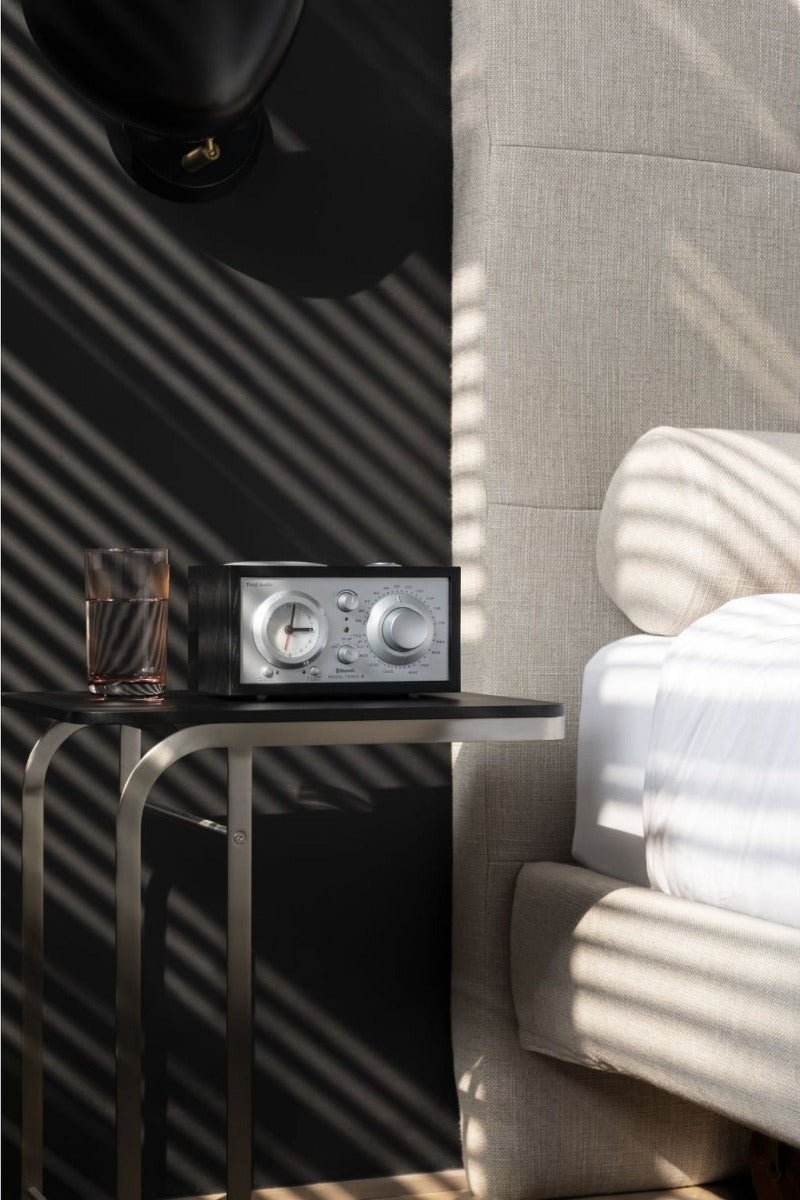Tivoli Audio - Model Three Bluetooth Radio - Black Ash/Silver