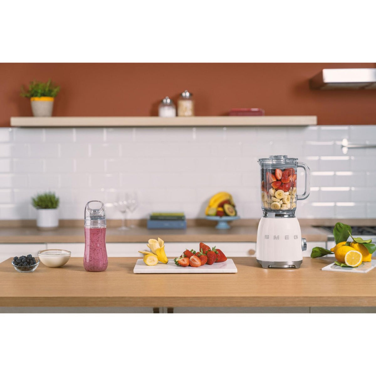 Smeg - 50's Style Retro Bench Blender - White