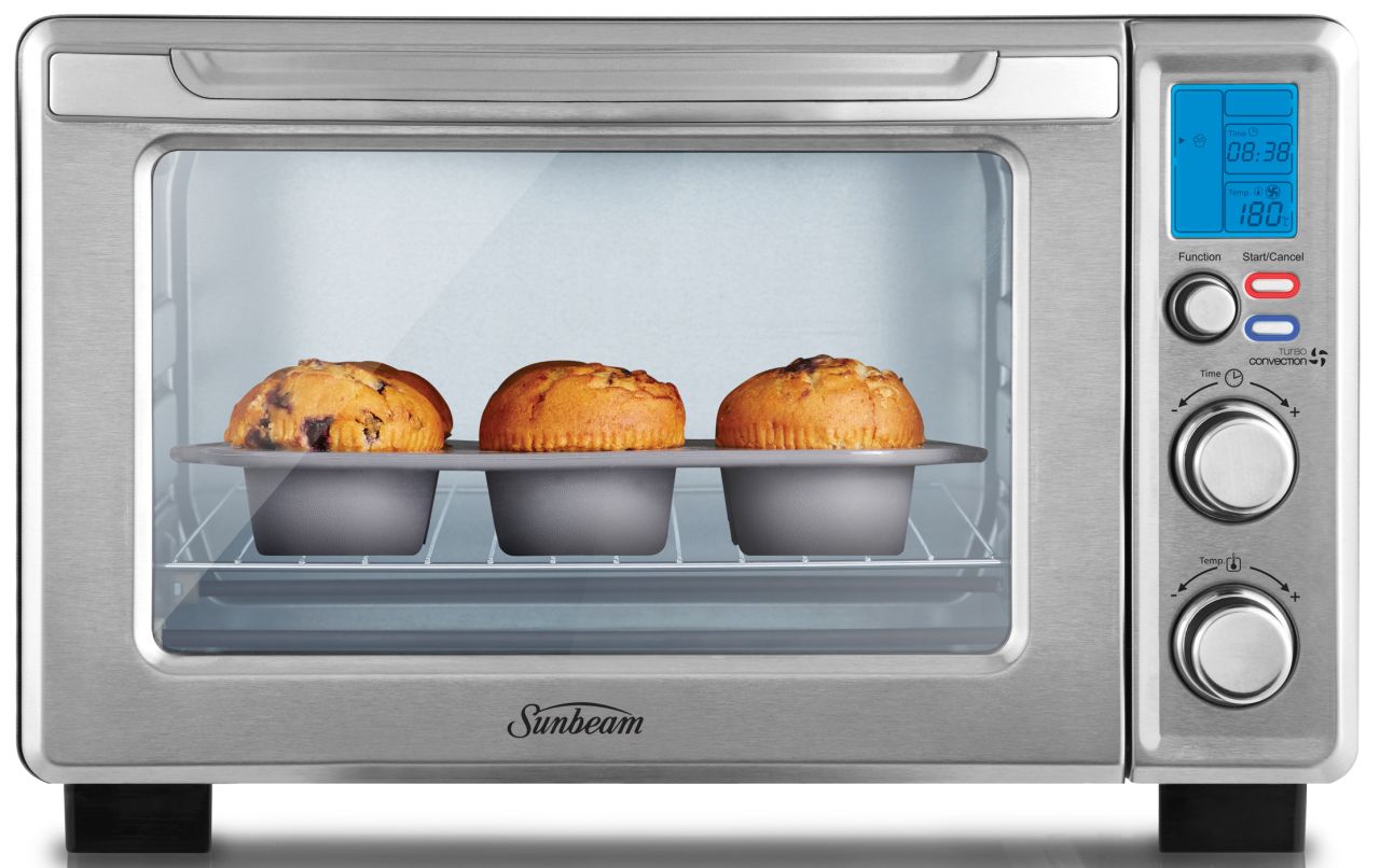 Sunbeam - Quick Start 22L Compact Oven - Stainless Steel