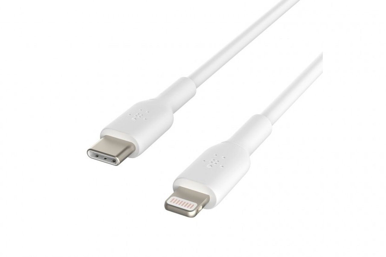 Belkin BoostCharge 1m USB-C to Lightning Cable - White