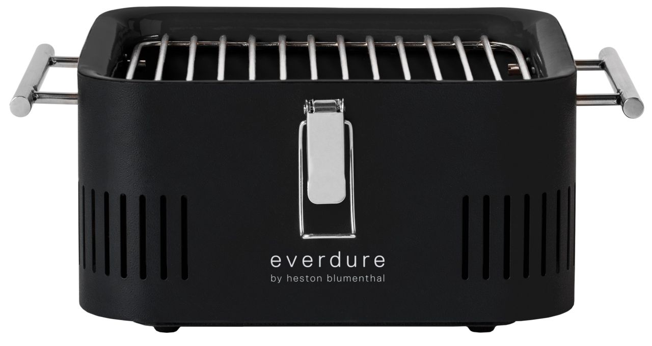 Everdure by Heston Blumenthal - CUBE 360 Portable Charcoal BBQ with Roasting Hood