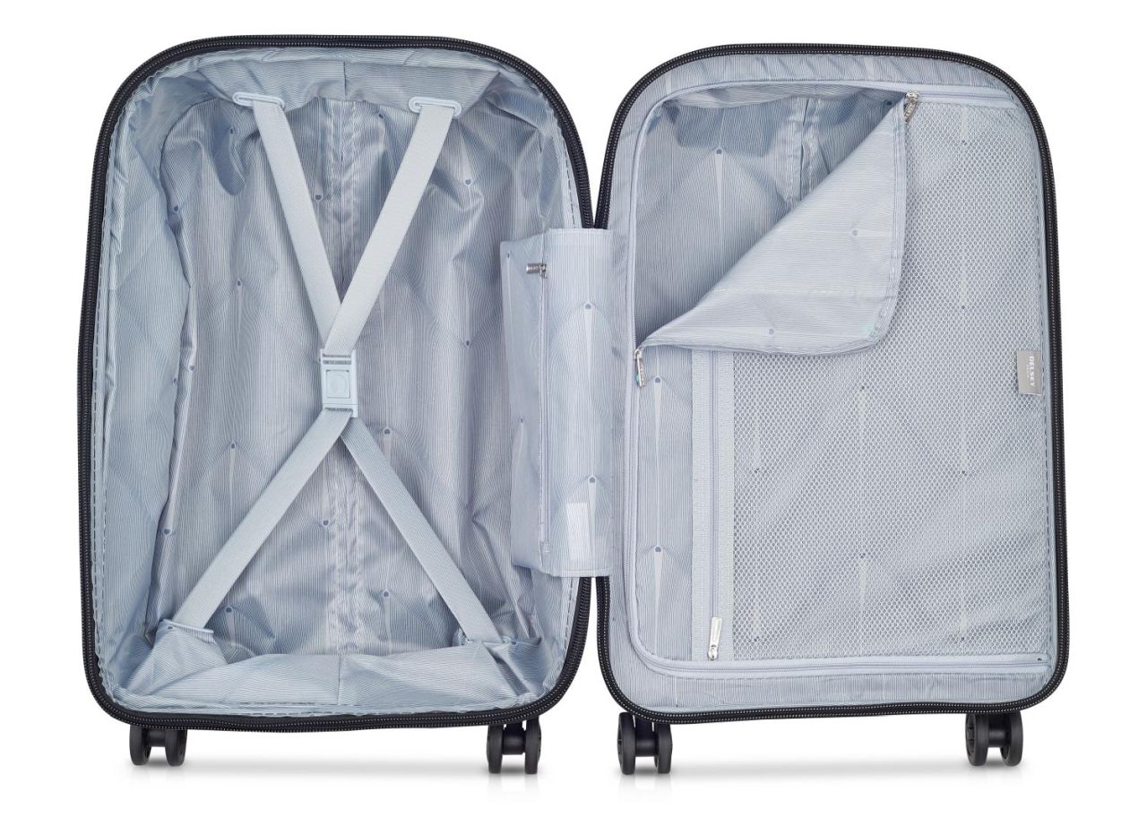 Delsey - 76cm Clavel Valise Trolley Ext 4Dr - Black