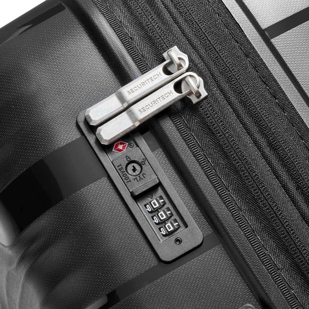 Delsey - SECURITECH 66cm Dune Val Trolley Ext 4Dr - Black