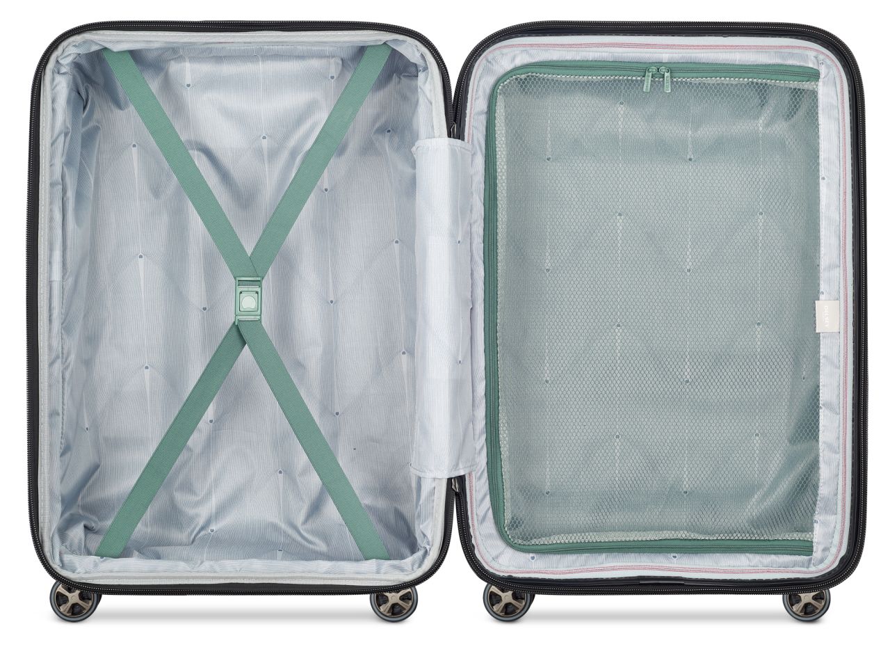 Delsey - 66cm Shadow 5.0 4Dbl Wheel Expand Trolley Case - Green
