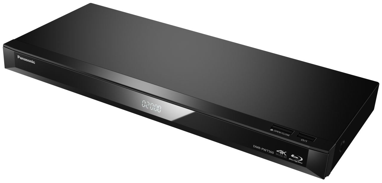 Panasonic - Smart Network 3D Blu-ray/DVD Player and HDD Recorder - Black