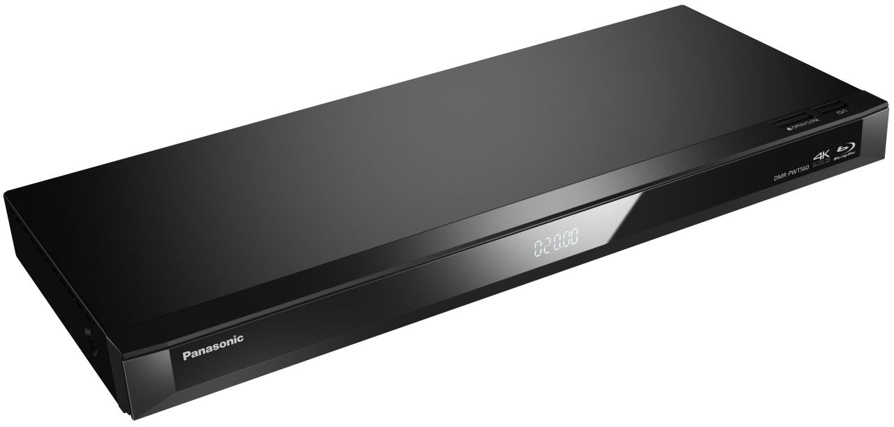 Panasonic - Smart Network 3D Blu-ray/DVD Player and HDD Recorder - Black