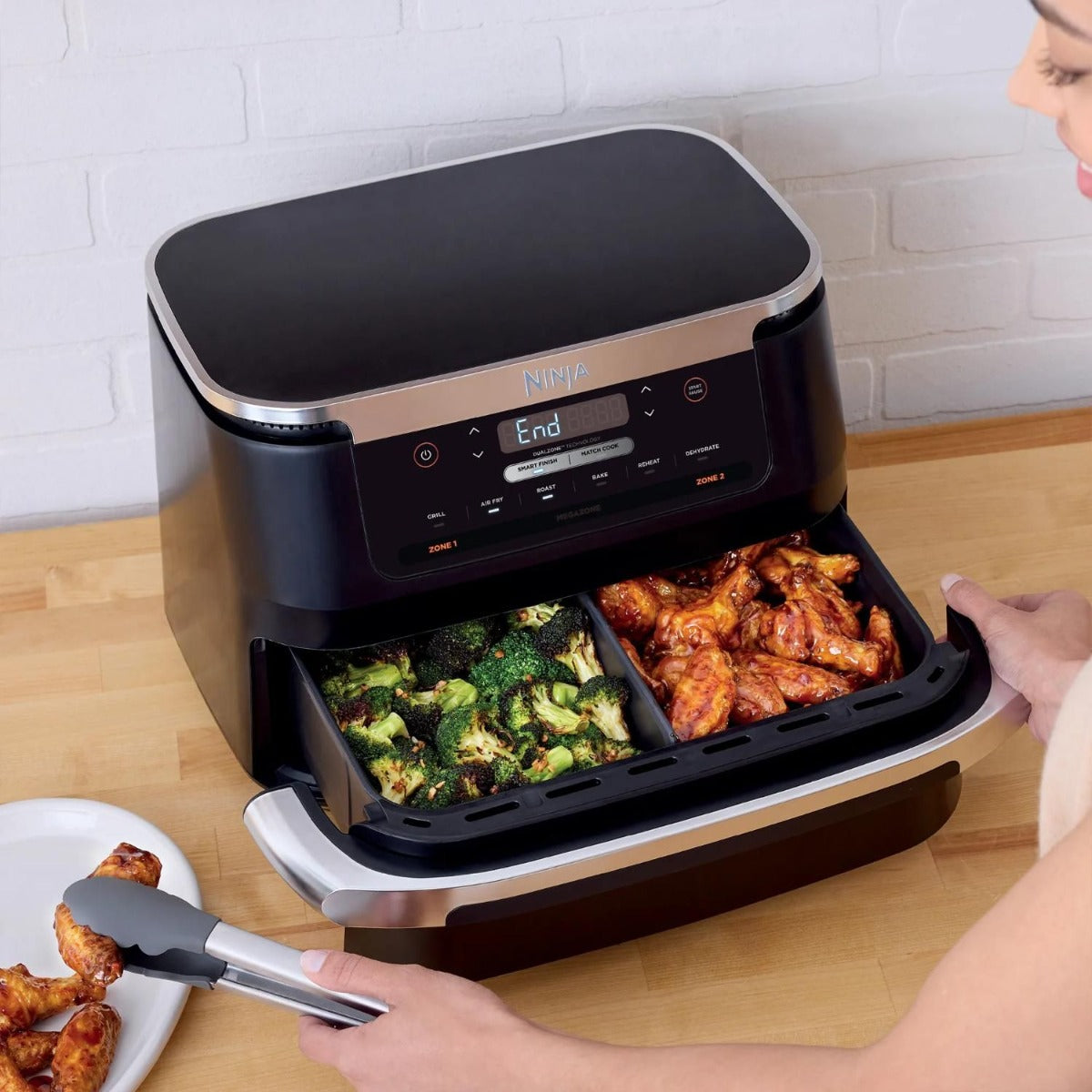 Ninja - XXL Megazone Flexdrawer Air Fryer
