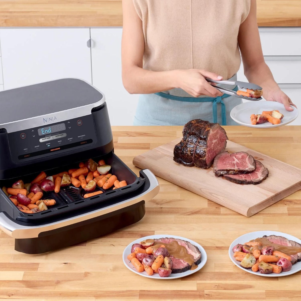 Ninja - XXL Megazone Flexdrawer Air Fryer