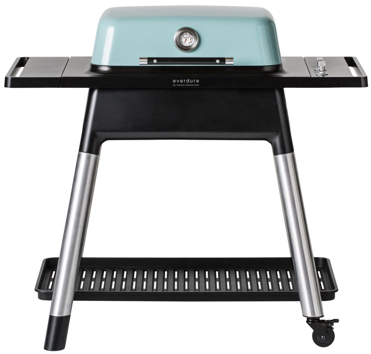 Everdure by Heston Blumenthal - Force 2-Burner ULPG Gas BBQ with Stand and Long Cover - Mint