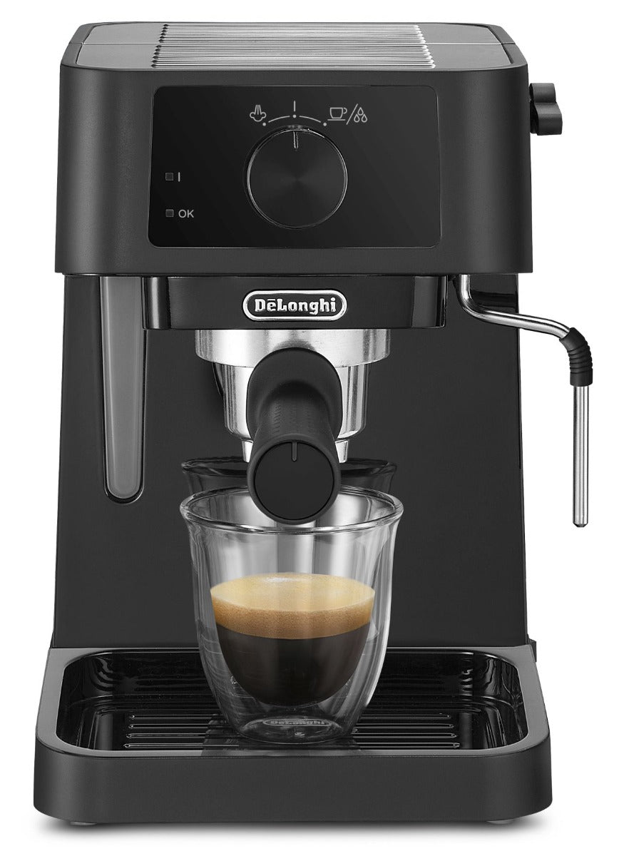 Delonghi - Stilosa Manual Espresso Machine - Black