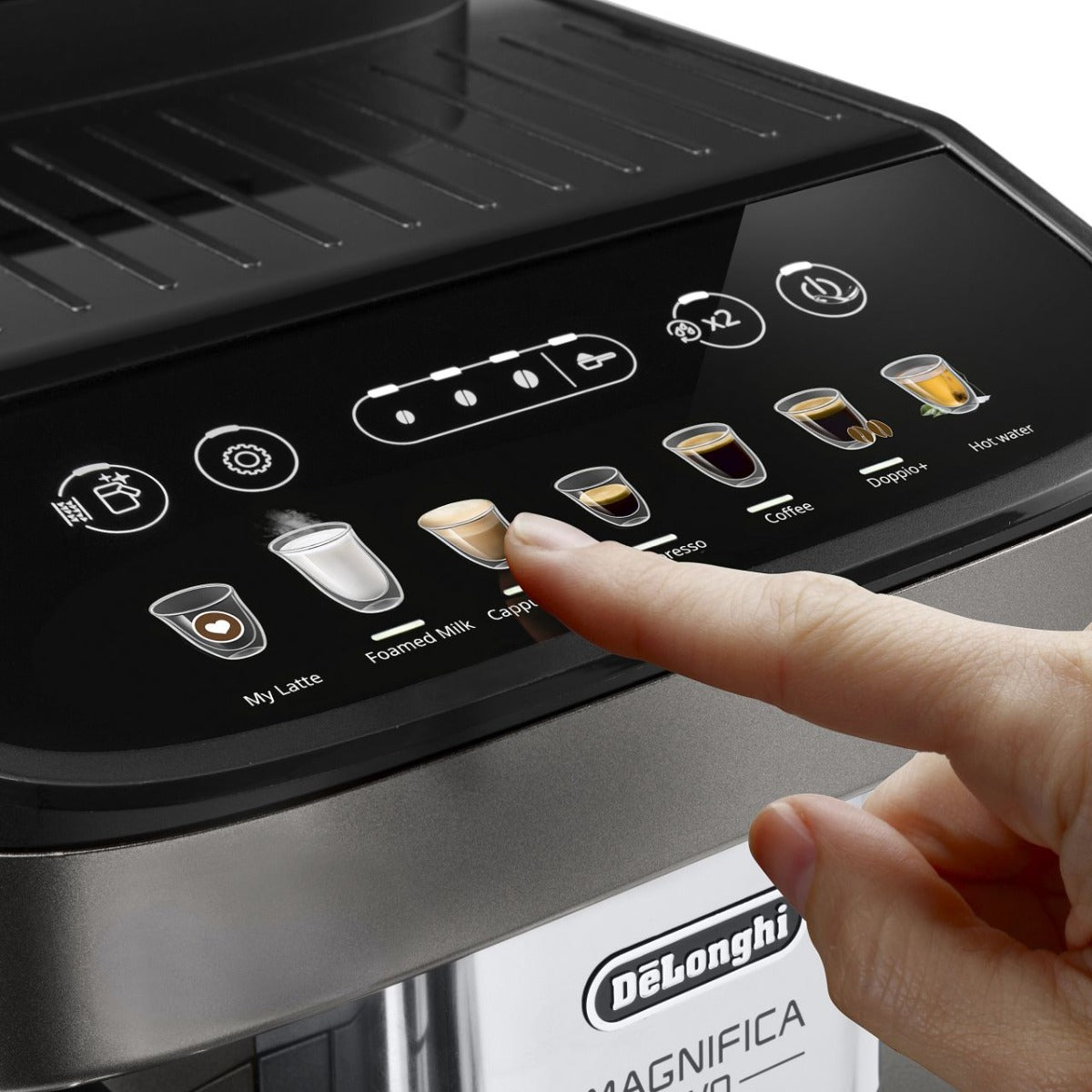 Delonghi - Magnifica Evo Fully Automatic Coffee Machine Titan