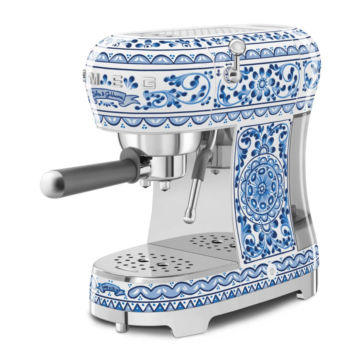 Smeg - 50's Style Coffee Machine - D&G Blu Mediterraneo