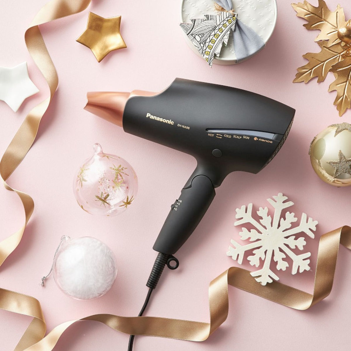 Panasonic - Nanoe Moisture infusing Advanced Hair Dryer - Black