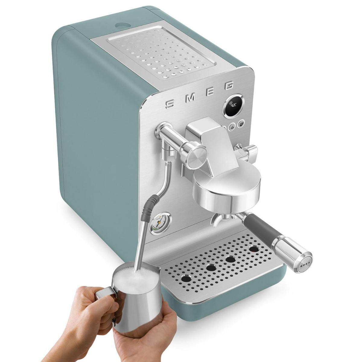 Smeg - Minipro Coffee Machine - Emerald Green