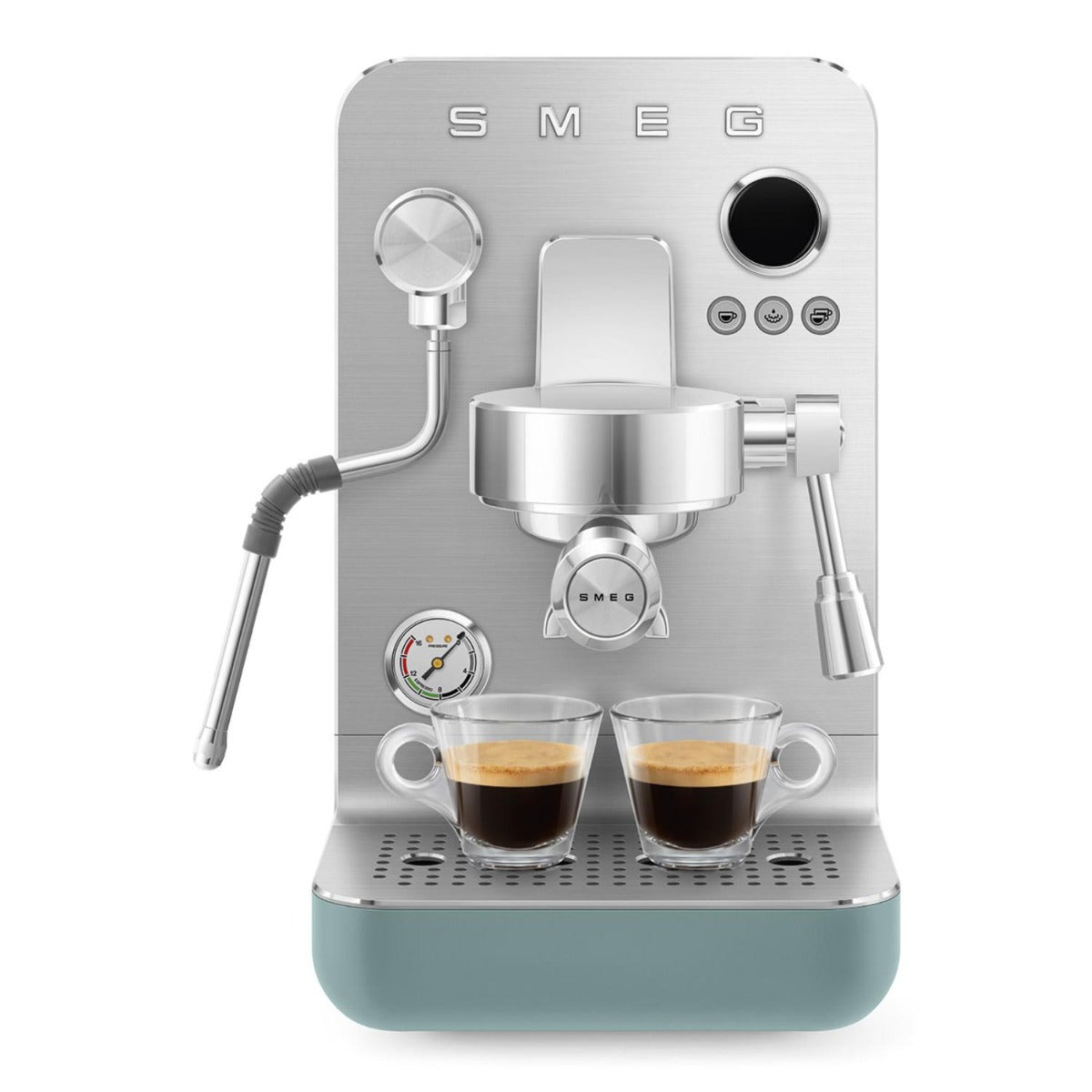 Smeg - Minipro Coffee Machine - Emerald Green