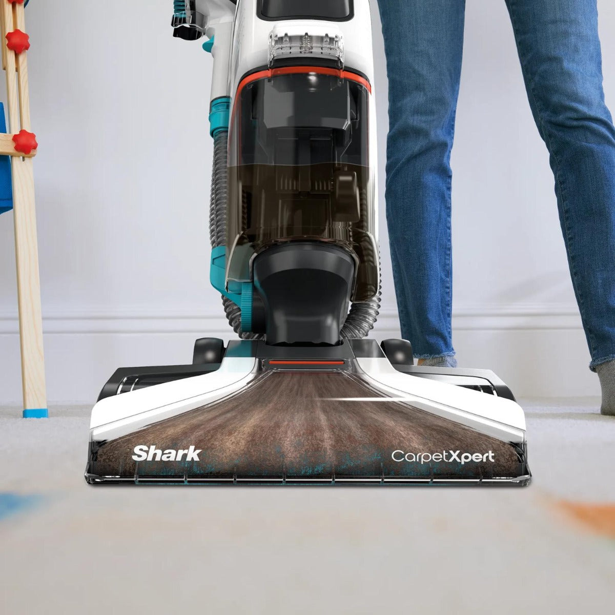 Shark - CarpetXpert Deep Carpet Cleaner with Built-In StainStriker