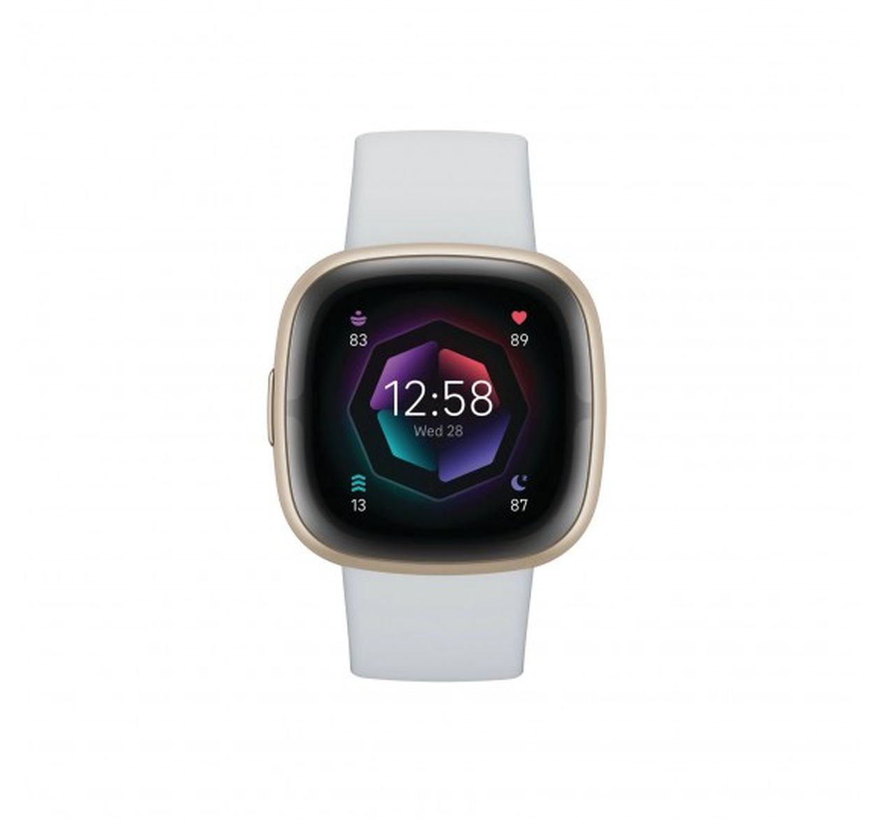 FitBit Sense2 Blue Mist/Pale Gold