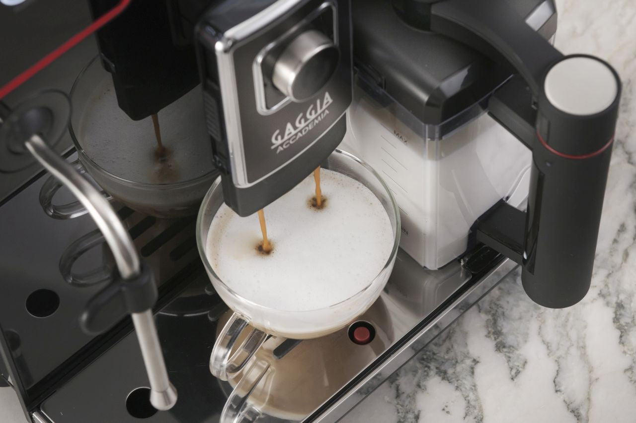 Gaggia - Accademia One Touch Fully Automatic Coffee Machine - Glass