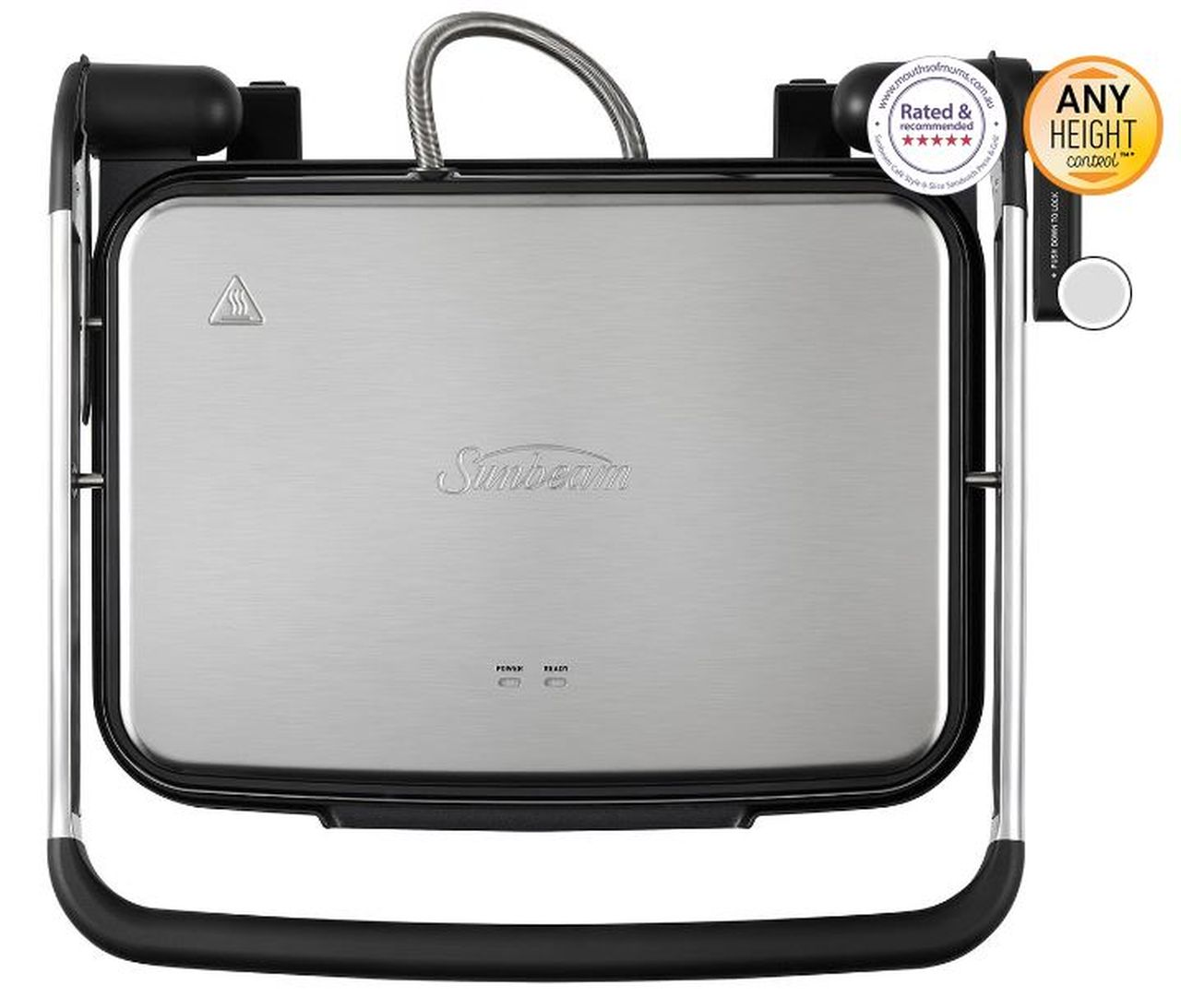 Sunbeam - Cafe Style 6 Slice Sandwich Press & Maker