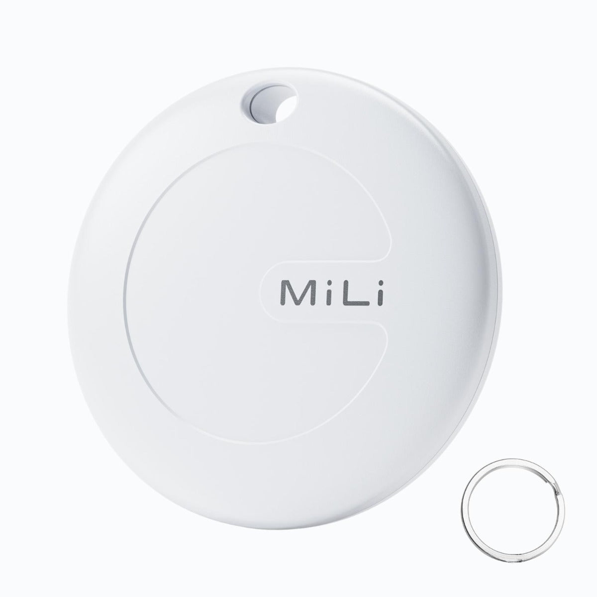 Mili - MiTag Duo Keyring White - 4 Pack
