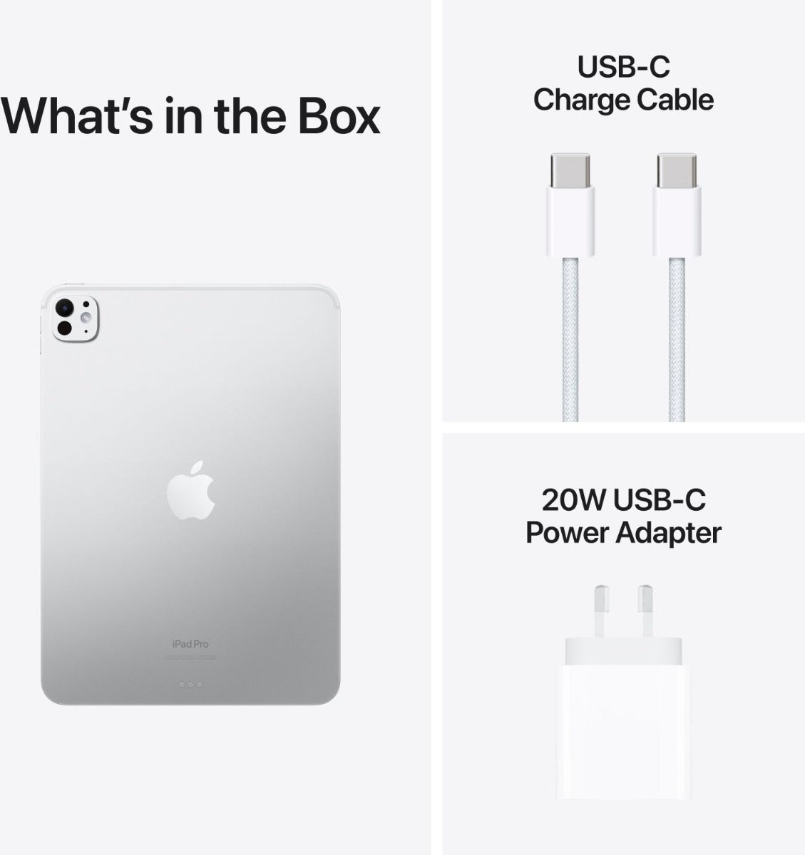 Apple - 11-inch iPad Pro M4 WiFi 2TB with Standard glass - Silver (2024) - Wholesales Supply